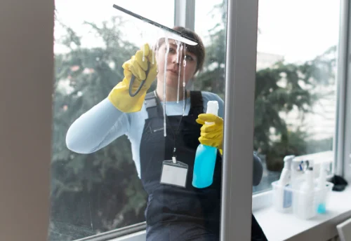 Nettoyage de vitres intérieures et extérieures à Darnets